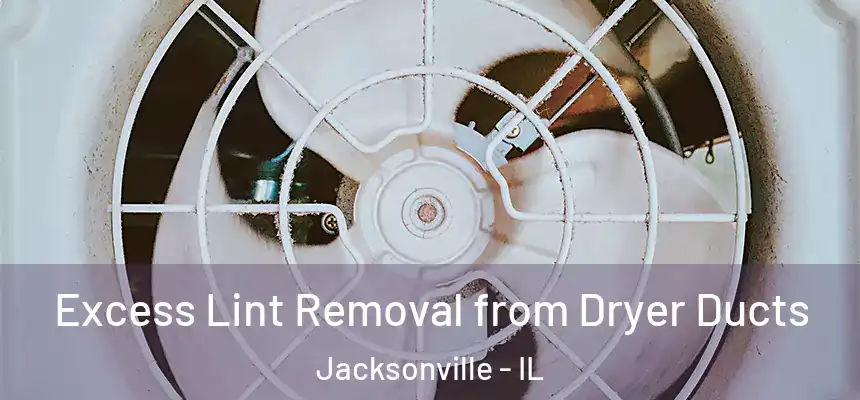 Excess Lint Removal from Dryer Ducts Jacksonville - IL